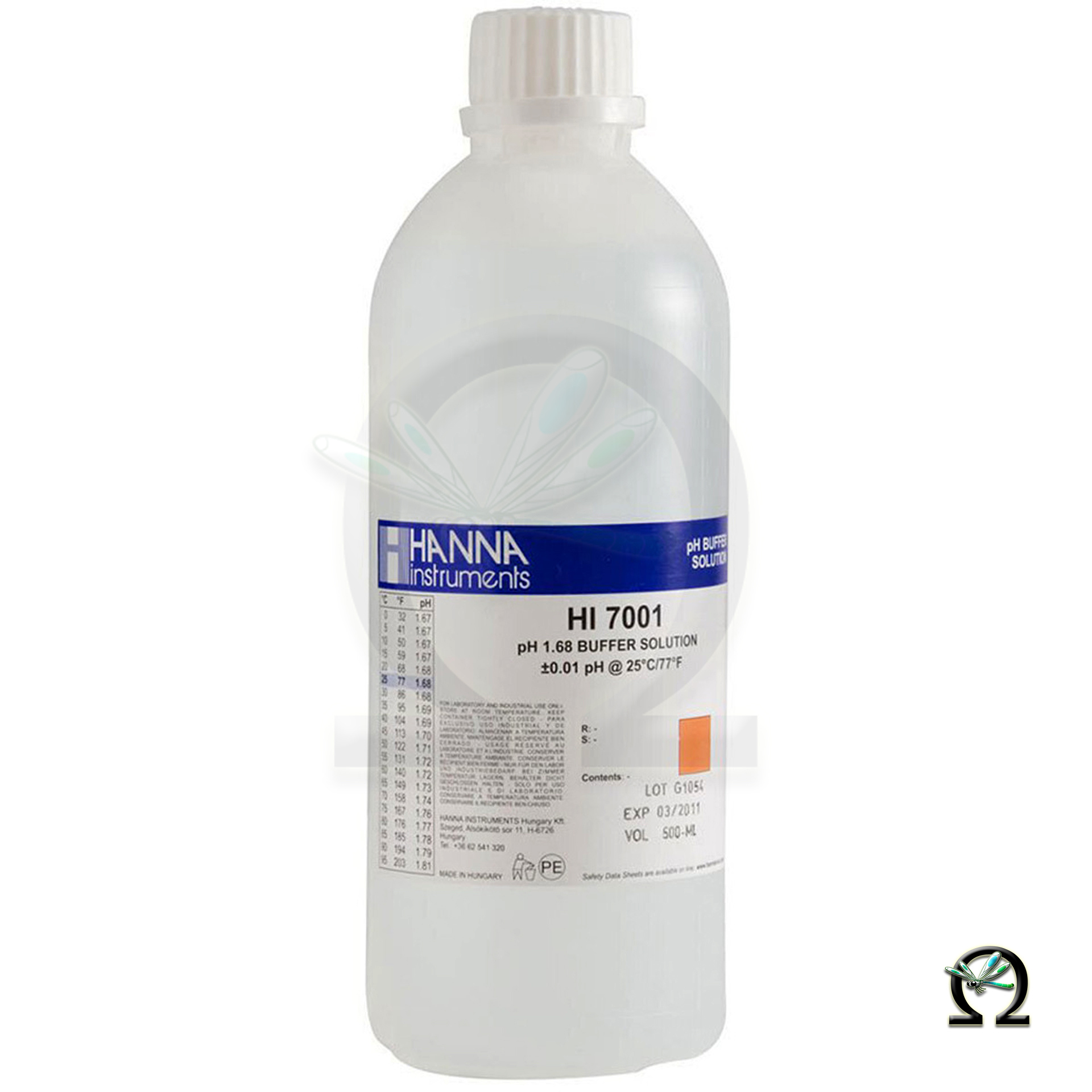 HI7001L Hanna Pufferlösung pH 1,68 500 mL