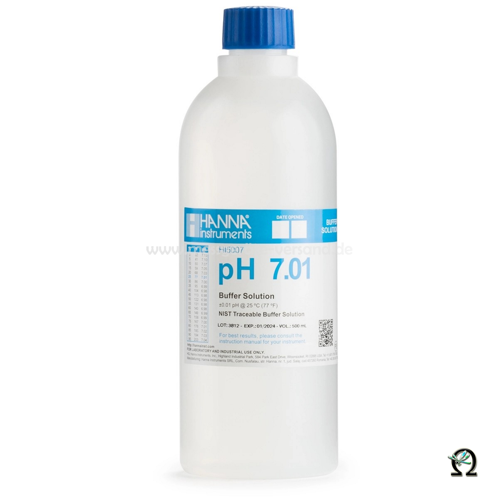Hanna Pufferlösung HI5007 pH 7,01 500mL Hanna Pufferlösung HI5007 pH 7,01 500mL