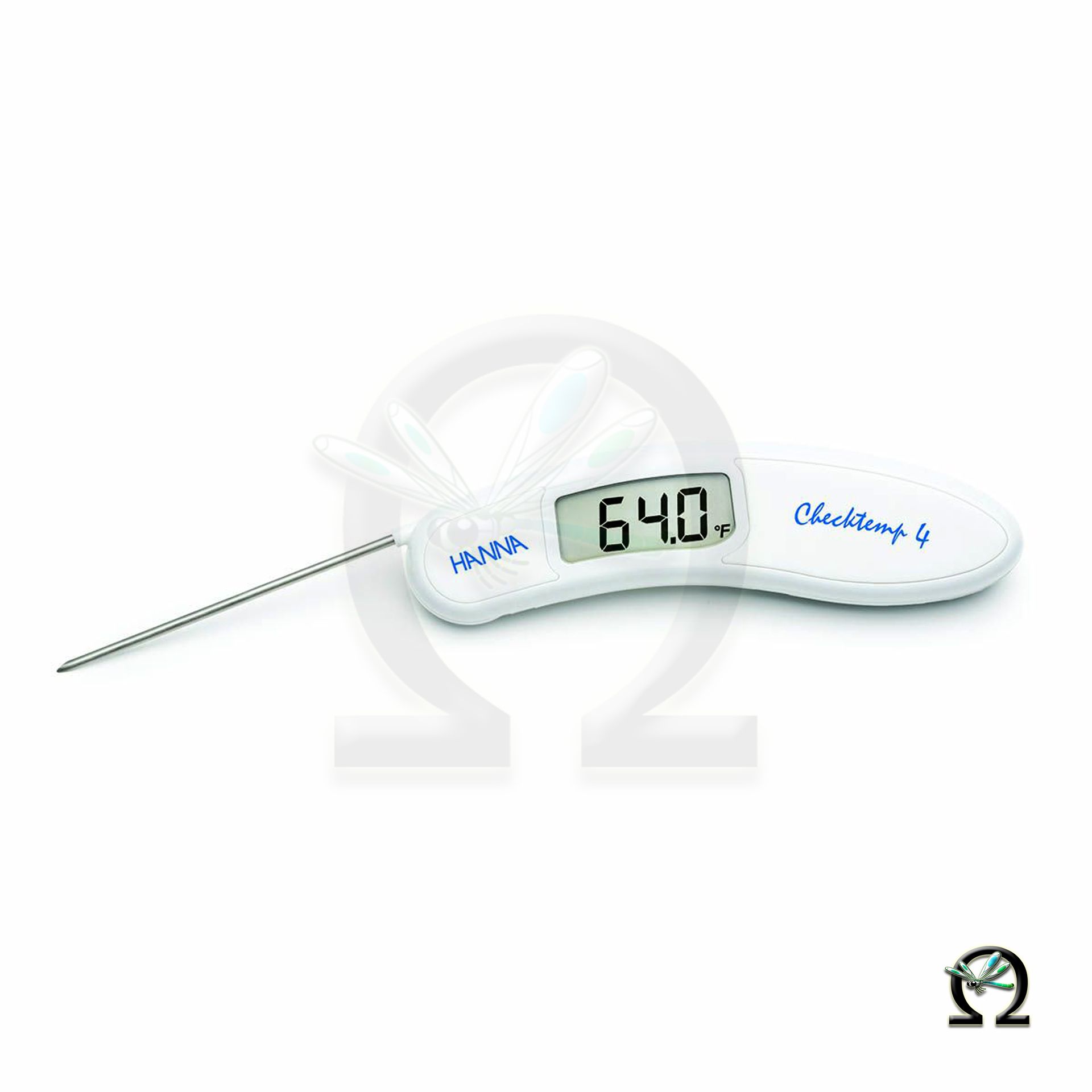 Hanna Pocket Thermometer Checktemp® 4 weiß, für Molkereiprodukte
