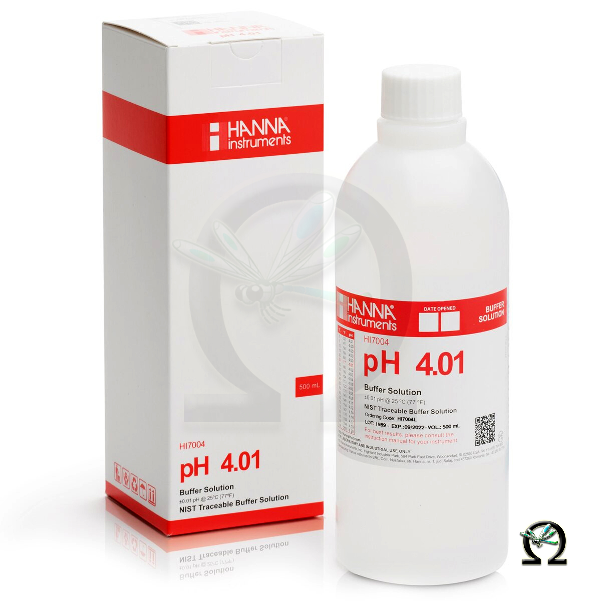 HI7004L Hanna Pufferlösung pH 4,01 500 mL