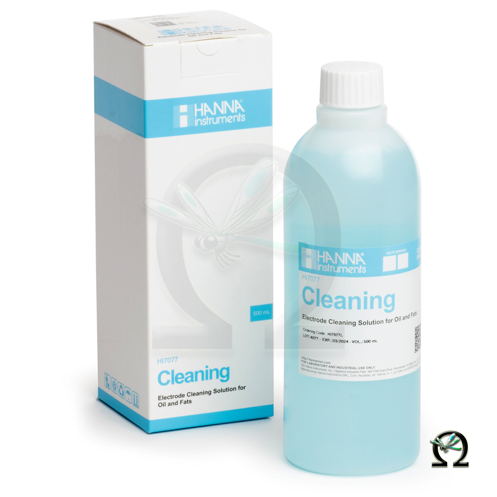 Elektrodenreinigungslösung HI7077 Anwendung Fette & Öle 500 ml