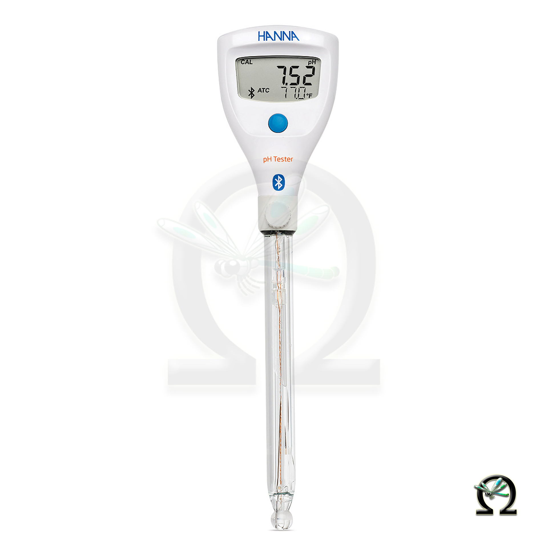 HI9810402 HALO2 Drahtloser pH-Tester für Messungen im Labor mit Bluetooth