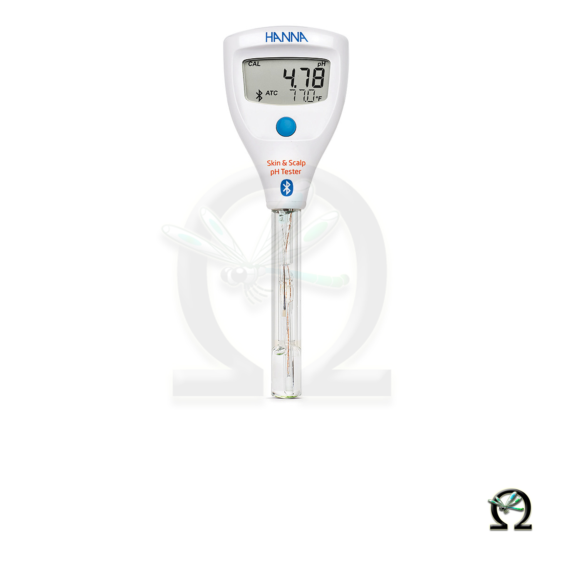 HI9810372 HALO2 Drahtloser pH-Tester für Messungen auf der Haut mit Bluetooth