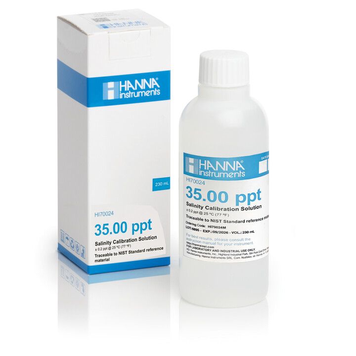 Hanna NaCl-Kalibrierlösung HI70024 35,00ppt Hanna NaCl-Kalibrierlösung HI70024 35,00ppt