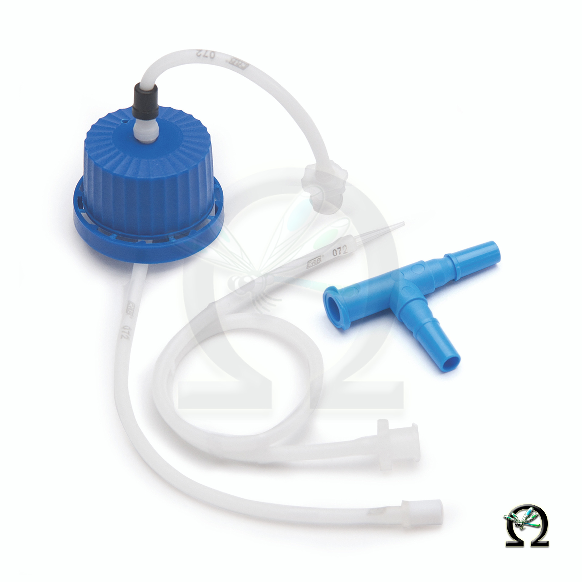 Schlauchset HI70500 mit Ventil für Einbau in Minititratoren