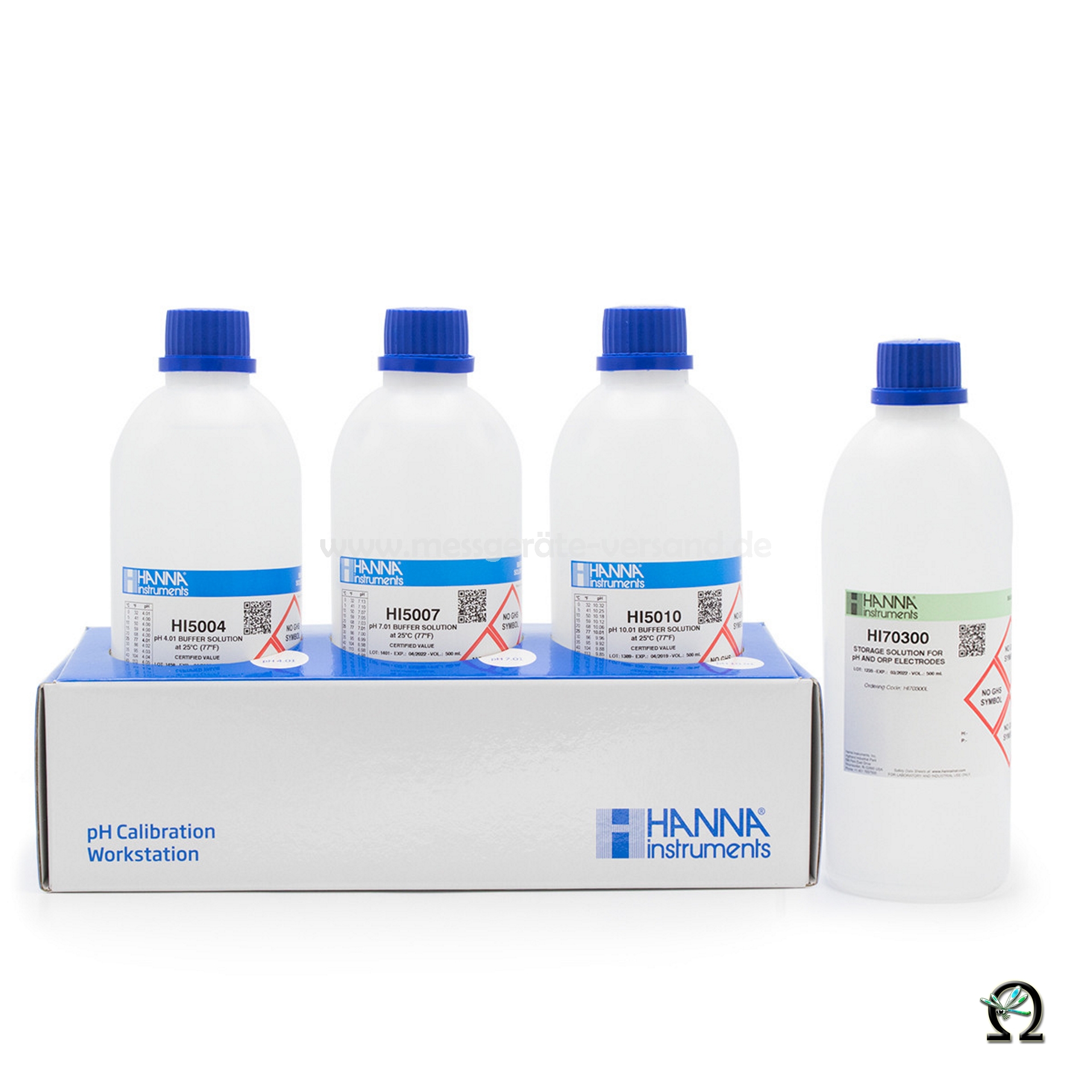 Elektrodenpflegekit pH- und Aufbewahrungslösungen, technische Qualität 4× 500mL-Flaschen Elektrodenpflegekit pH- und Aufbewahrungslösungen, technische Qualität 4× 500mL-Flaschen