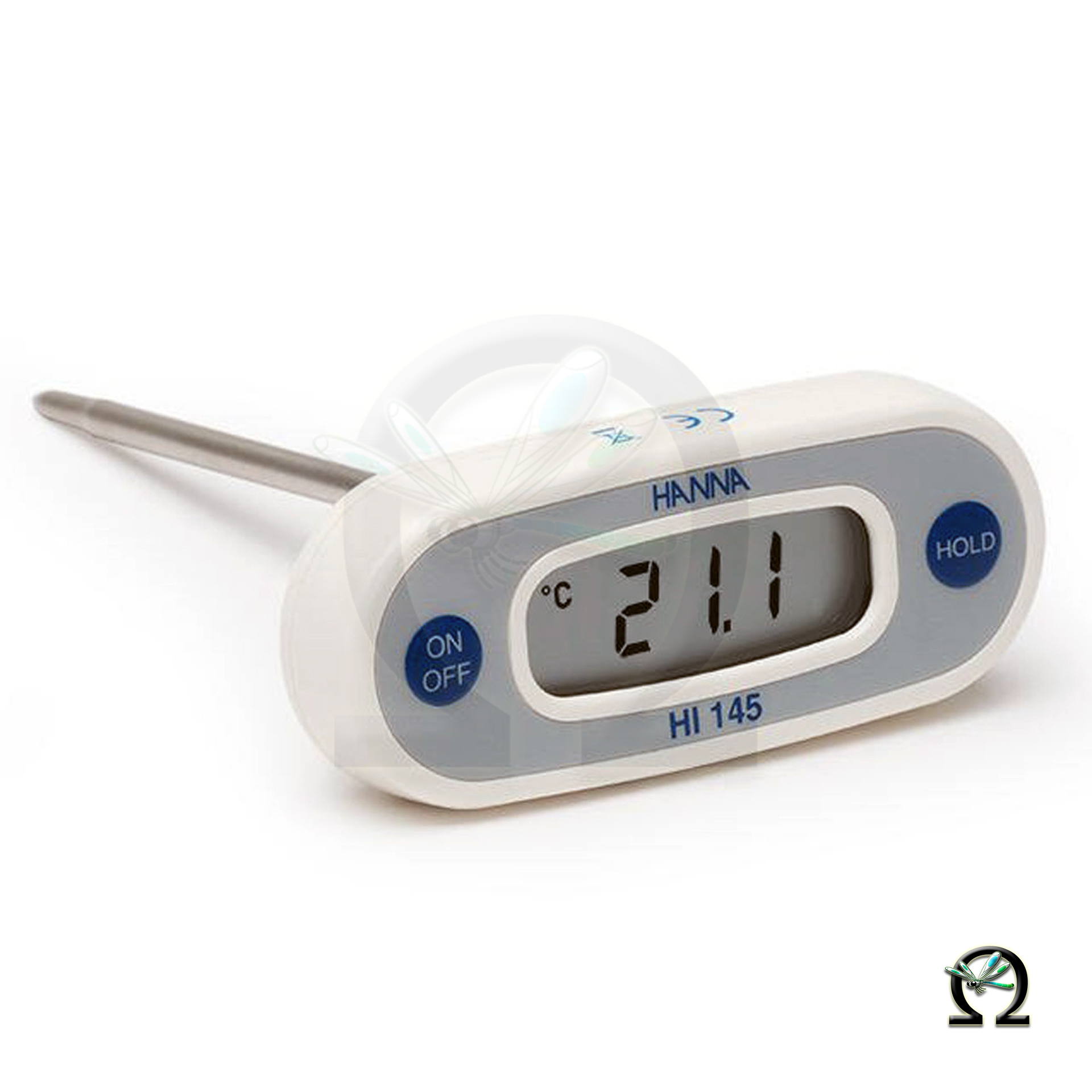 HI145-00 Hanna T-förmiges Thermometer mit 125mm Fühler (°C)
