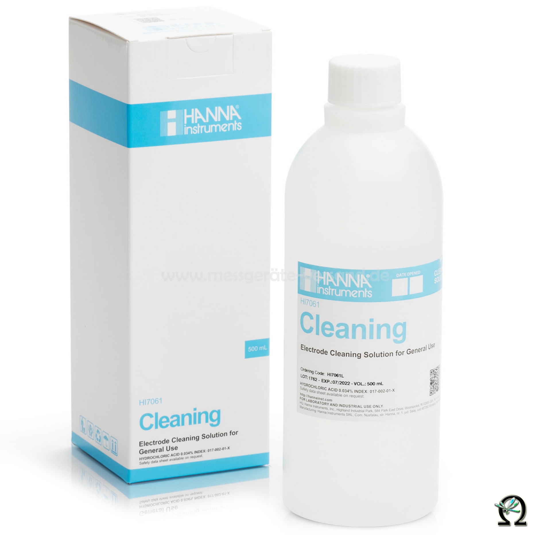 Allgemeine Reinigungslösung HI7061 für Elektroden, 500mL-Flasche