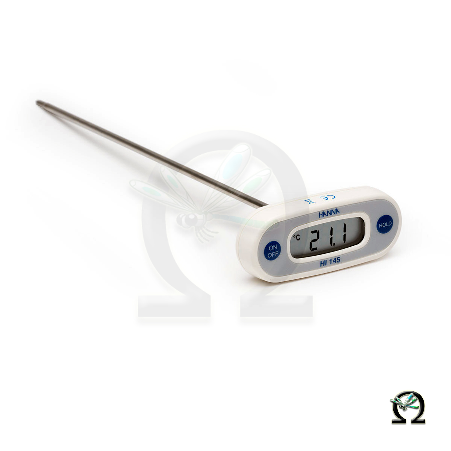 HI145-20 Hanna T-förmiges Thermometer mit 300mm Fühler (°C)