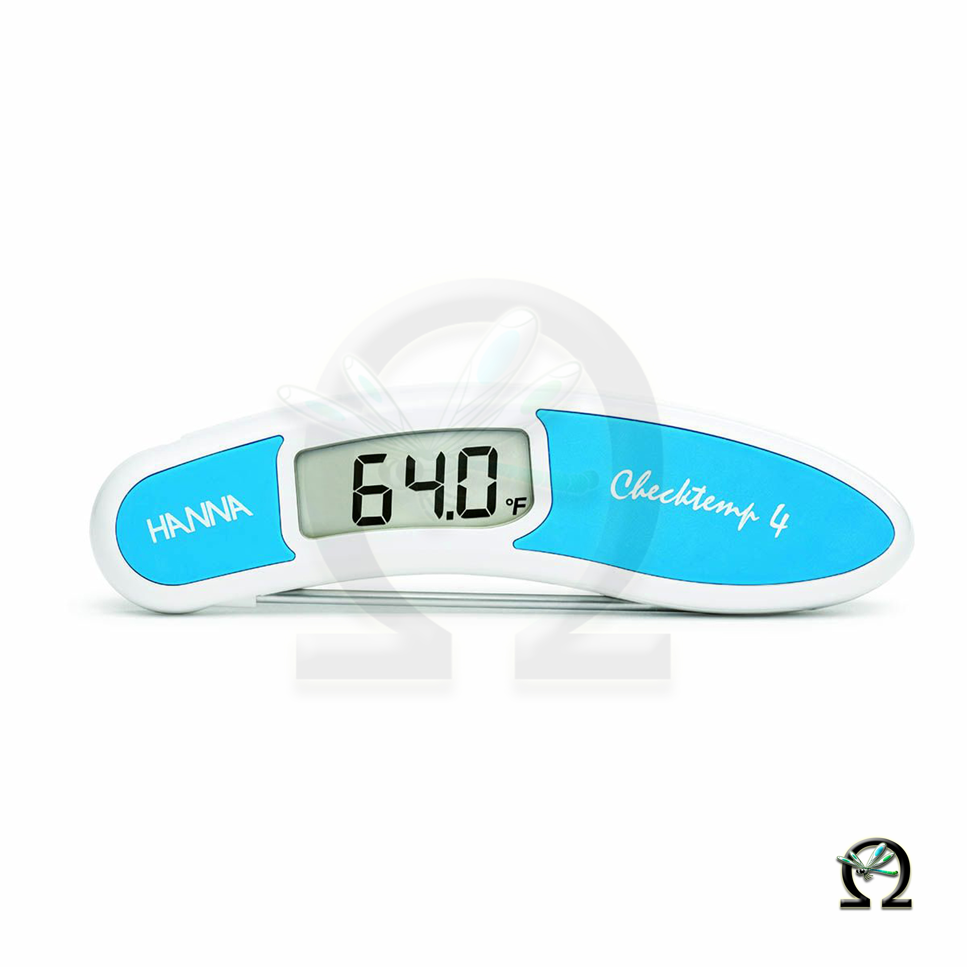 Hanna Pocket Thermometer Checktemp® 4 blau, für rohen Fisch