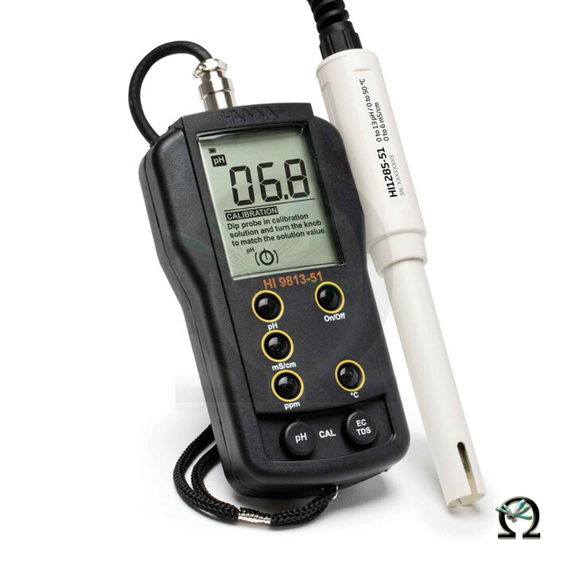 Wasserdichtes Multiparameter-Handmessgerät Hanna HI9813-51