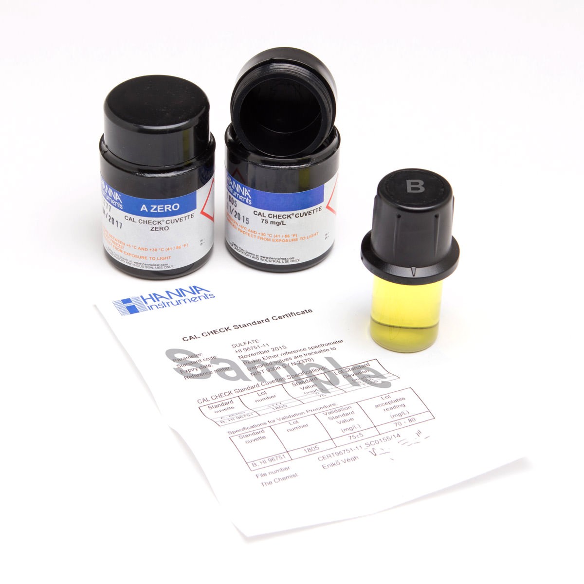 Kalibrierstandard HI96770-11 CAL CHECK Silizium Hoch Kalibrierstandard HI96770-11 CAL CHECK Silizium Hoch
