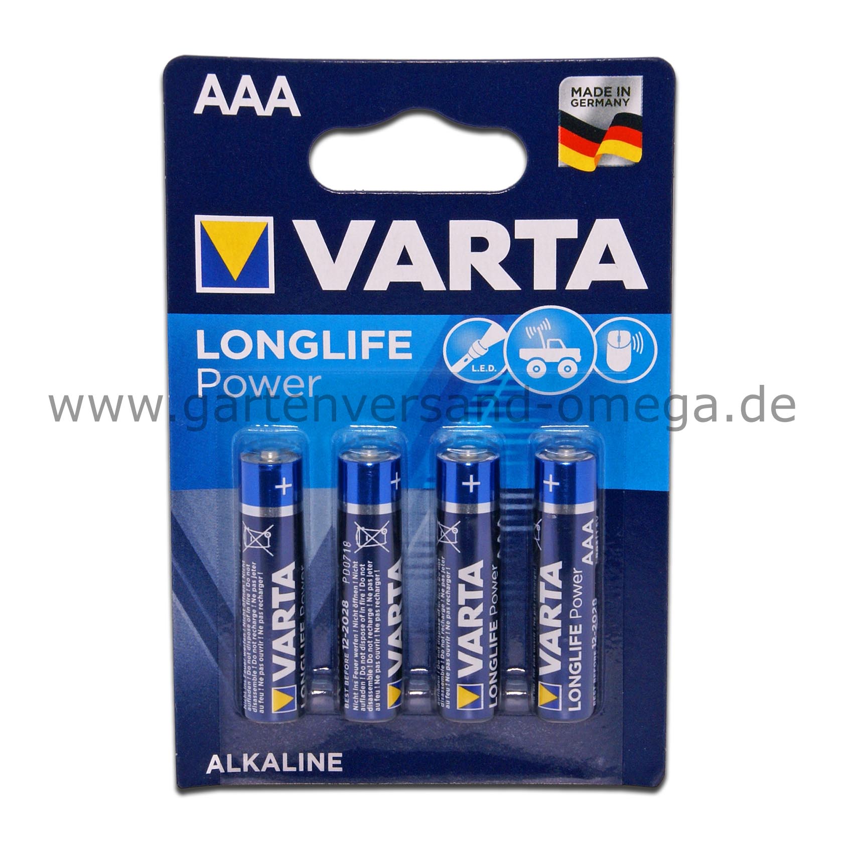 Varta Batterie Longlife Power AAA Micro Varta Batterie Longlife Power AAA Micro