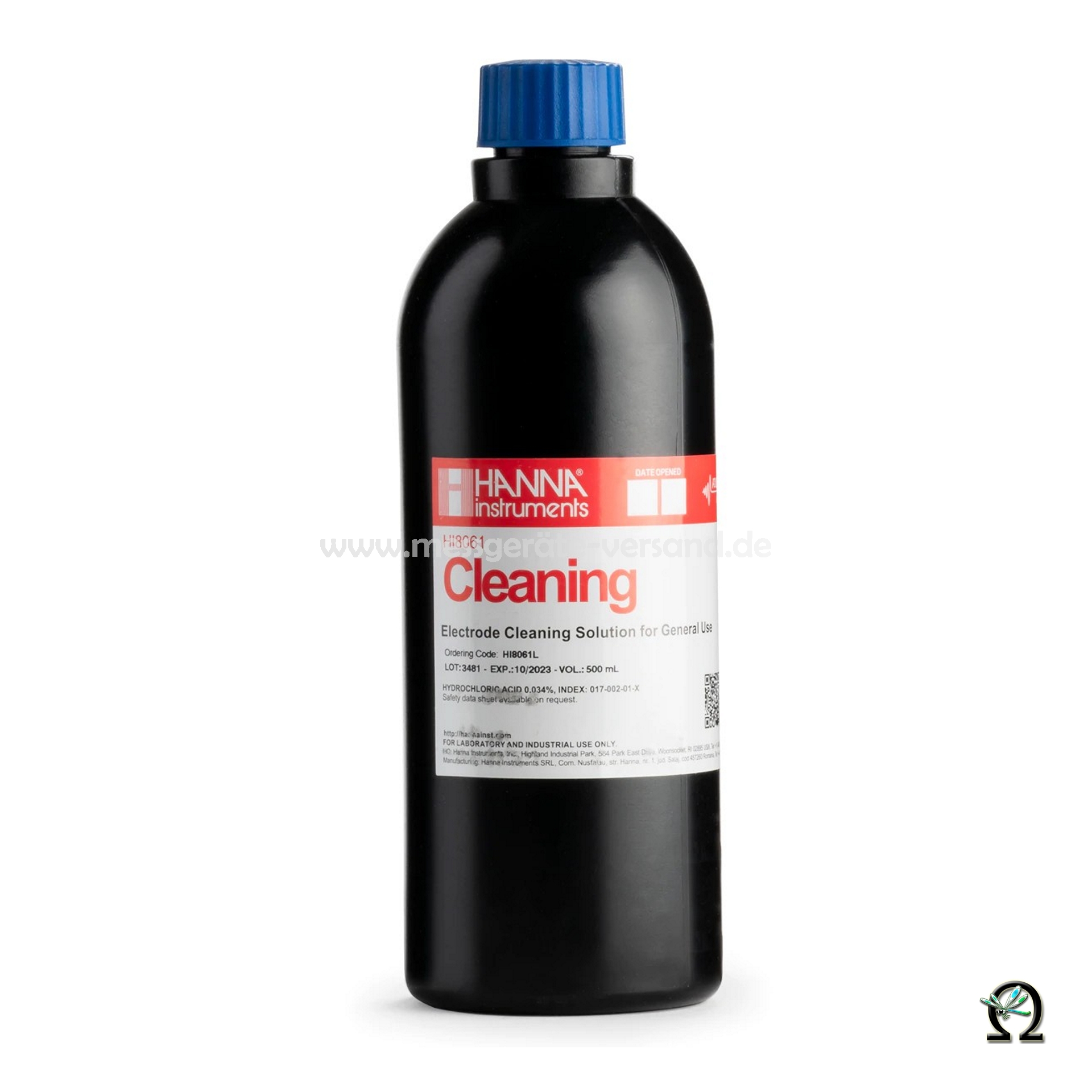 Allgemeine Reinigungslösung HI8061 für Elektroden in FDA-Flasche Allgemeine Reinigungslösung HI8061 für Elektroden in FDA-Flasche