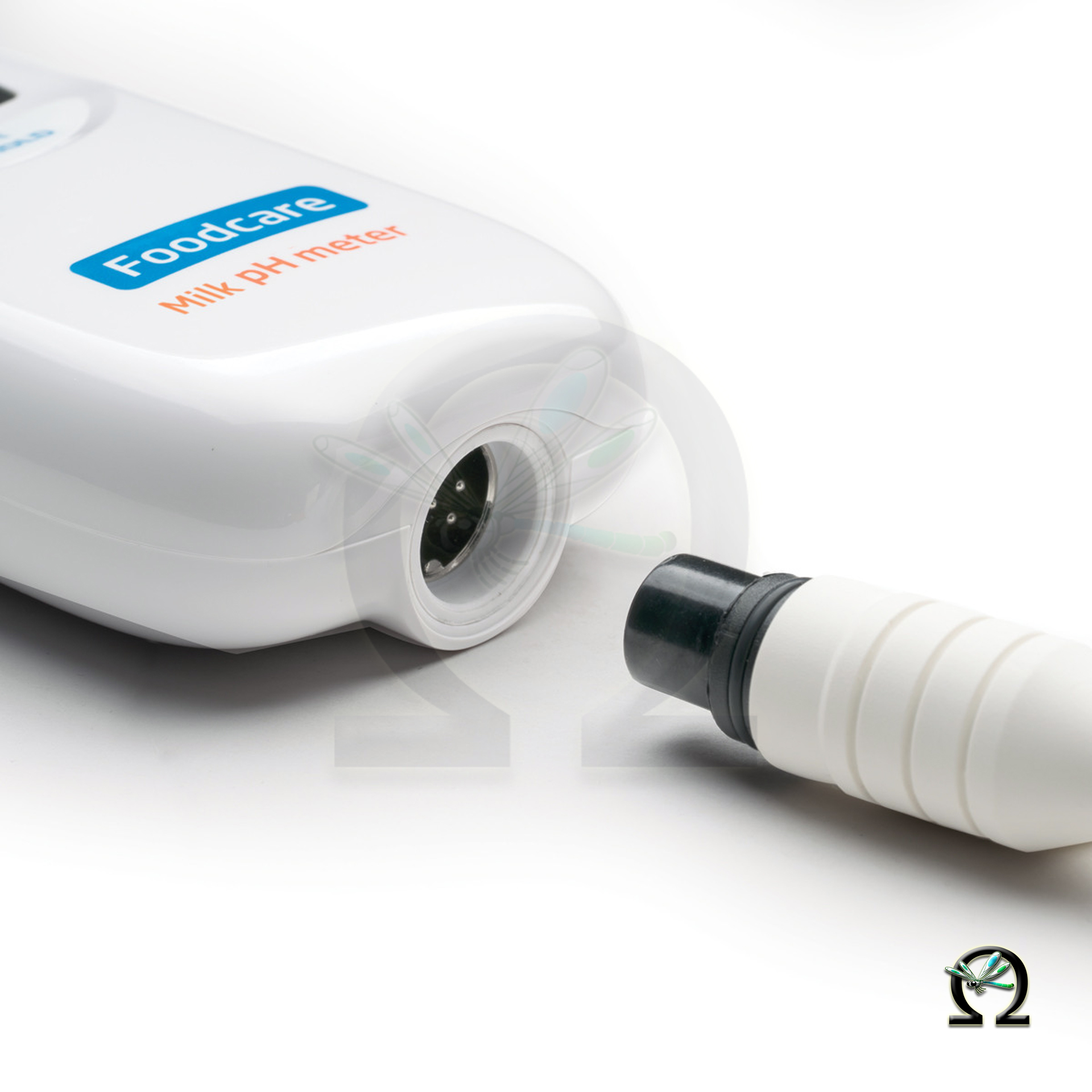 Detailansicht Quick-DiIN-Anschluss bei HI99162 Hanna pH-Messgerät für Milch und flüssige Lebensmittel