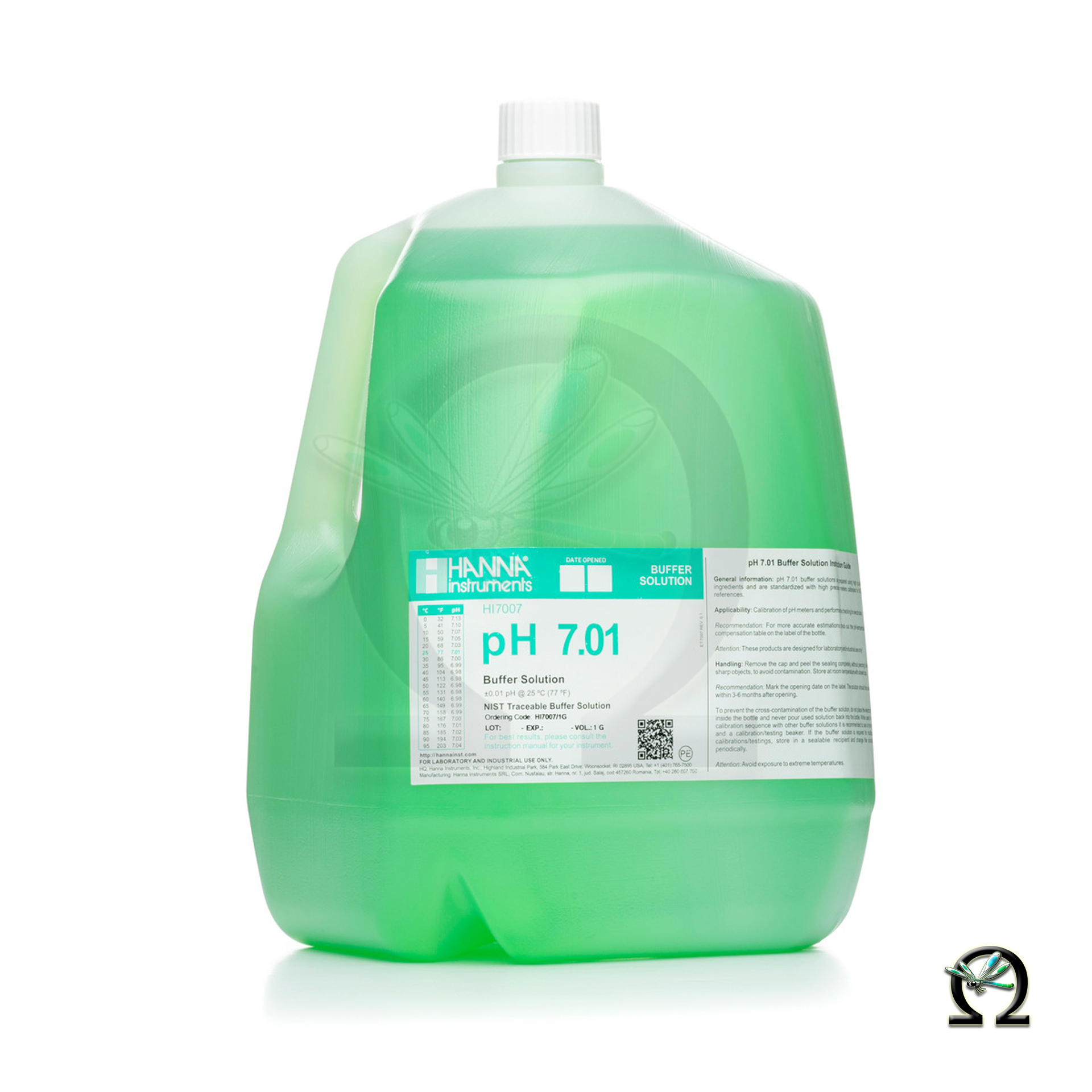 HI7007/1G Hanna Pufferlösung pH 7,01 3,78 Liter grün farbcodiert