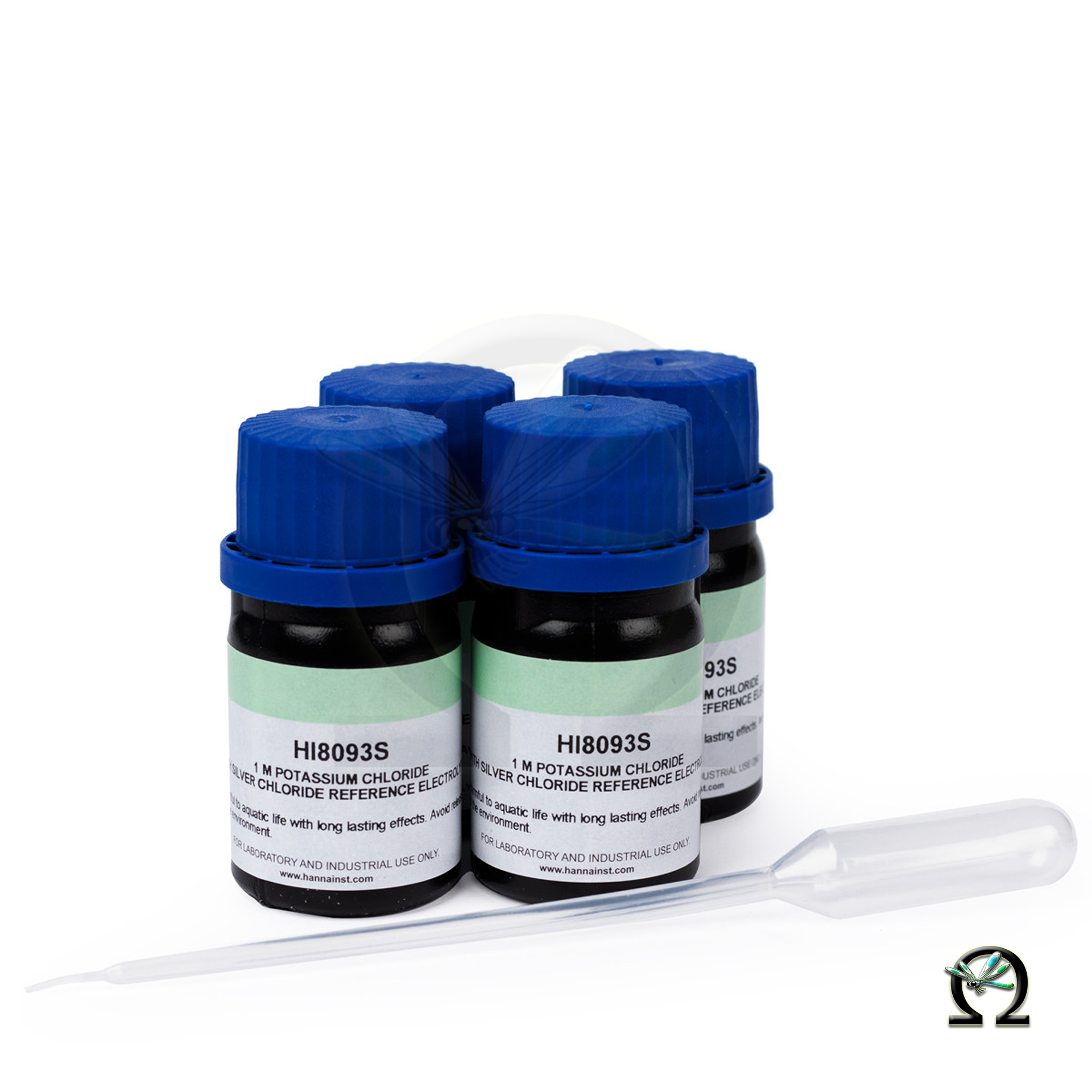 Hanna Elektrolytlösung HI8093 1,0 M KCl + AgCl in lichtdichten Flaschen