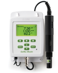 Hanna GroLine pH- und Leitfähigkeitsmonitor HI981421 für die Hydroponik mit Inline-Sonde