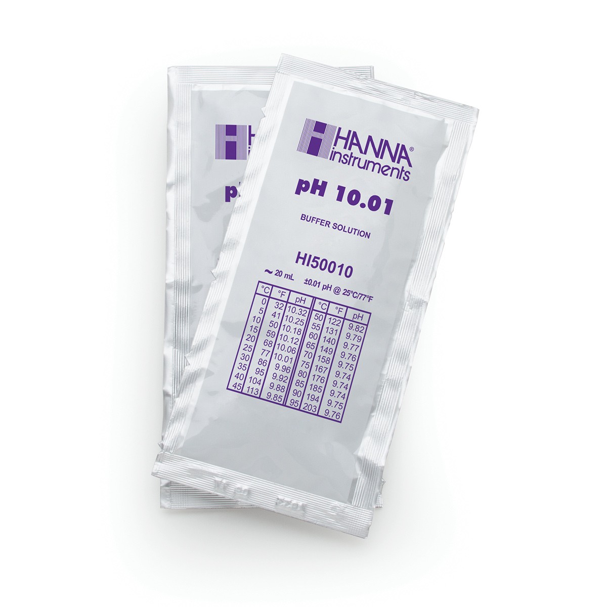 Hanna Pufferlösung HI50010 pH 10,01 Portionsbeutel Hanna Pufferlösung HI50010 pH 10,01 Portionsbeutel