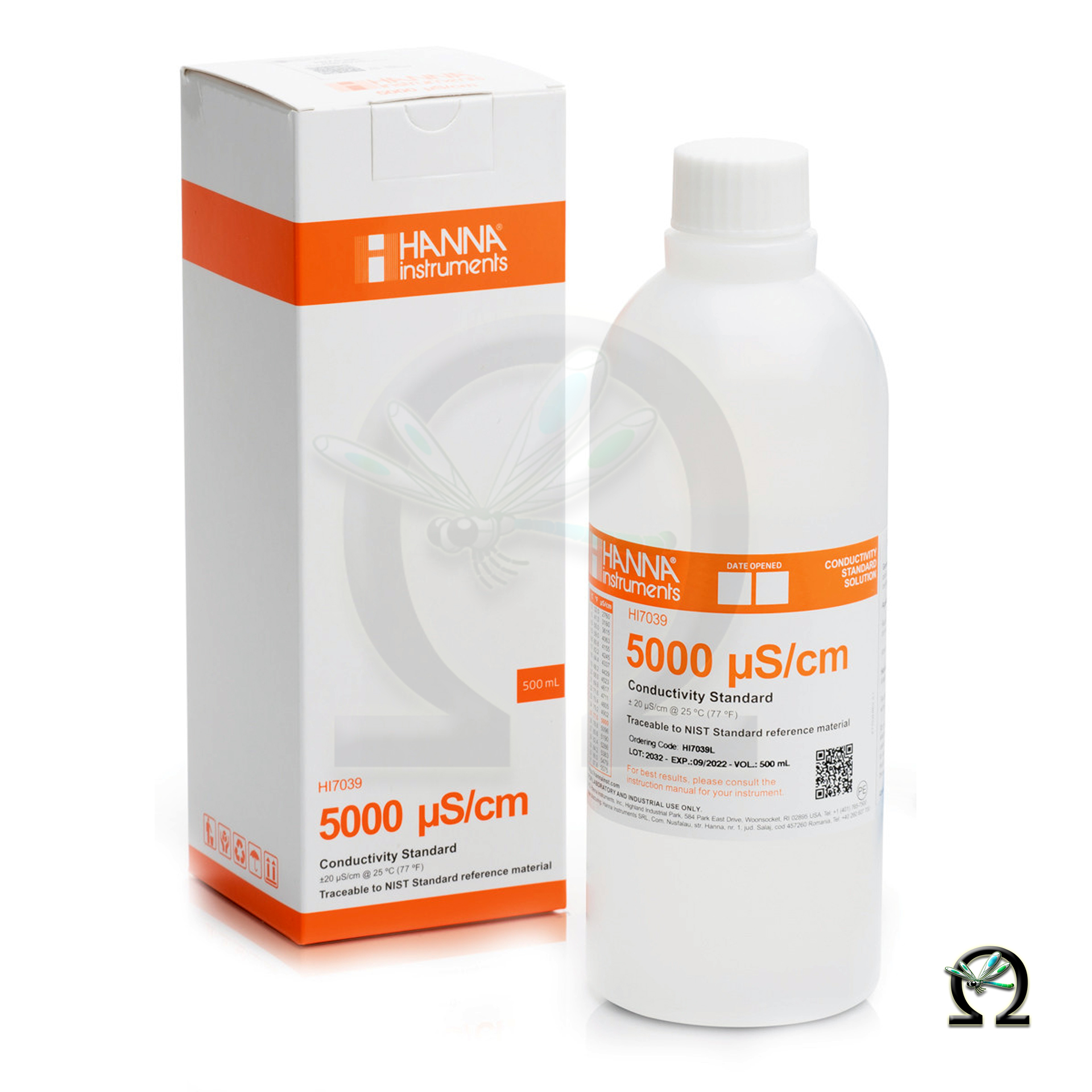 HI7039L Hanna EC-Kalibrierlösung 5.000 µS/cm 500 mL