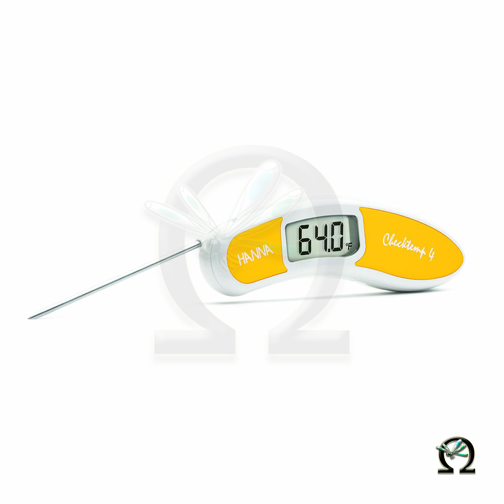 Hanna Pocket Thermometer Checktemp® 4 gelb, für gekochtes Fleisch