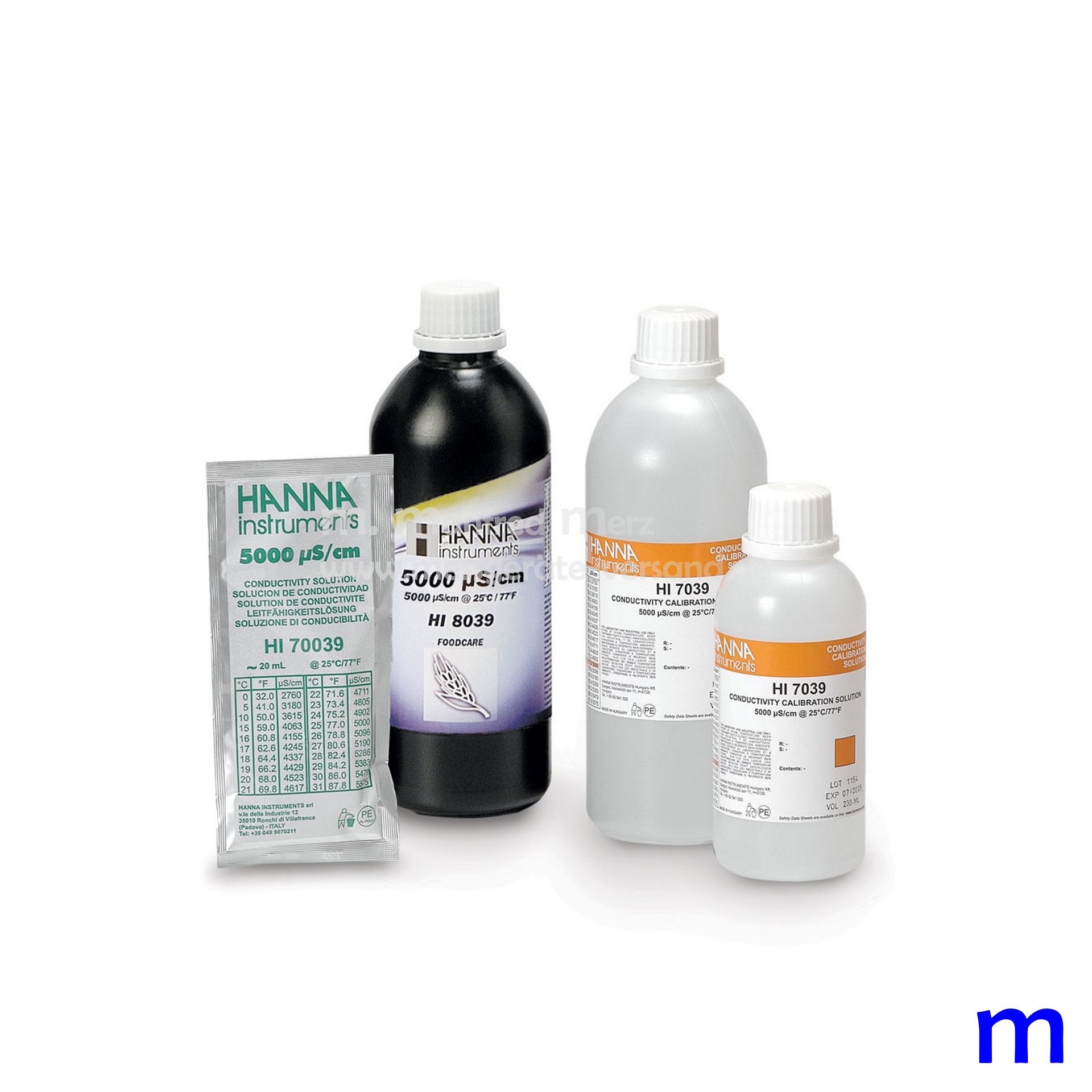 Hanna EC-Kalibrierlösung 5.000 µS/cm Hanna EC-Kalibrierlösung 5.000 µS/cm