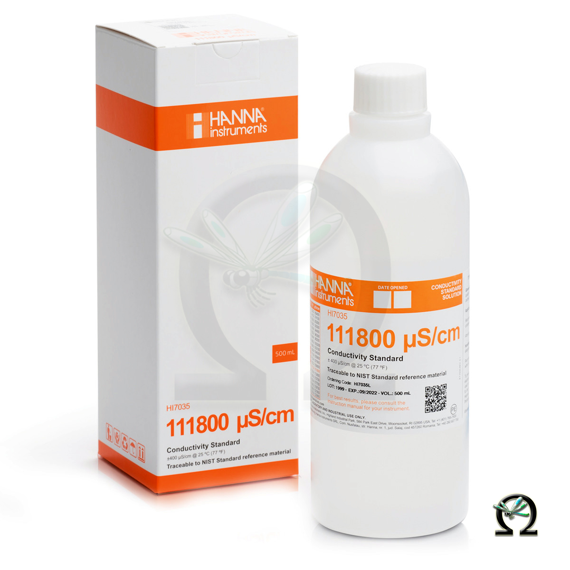 HI7035L Hanna Leitfähigkeitslösung 111.800 µS/cm 500 mL