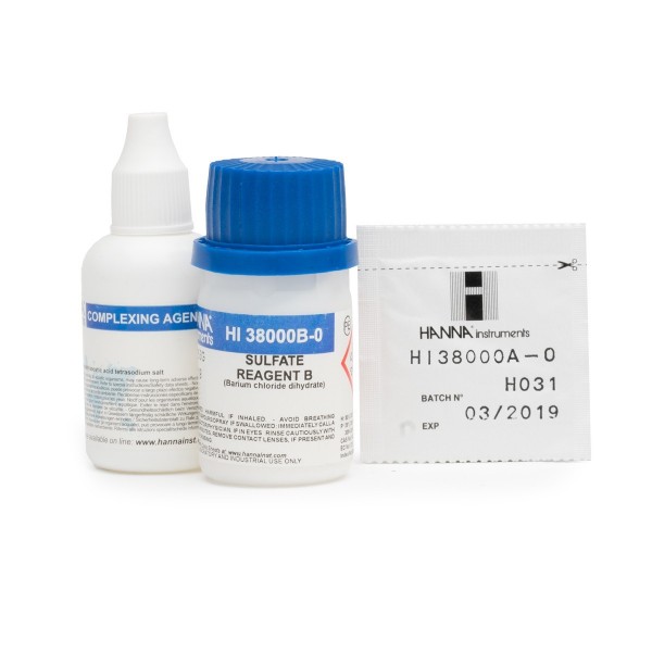 Hanna Reagenzien HI38000-10 für Testkit Sulfat 20-100 mg/l