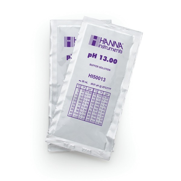 Hanna Pufferlösung HI50013 pH 13,00 Portionsbeutel