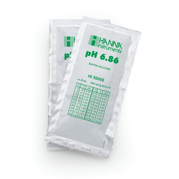 Hanna Pufferlösung HI50068 pH 6,86 Portionsbeutel