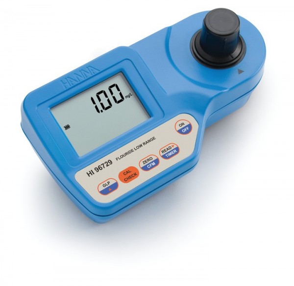 Kompakt-Photometer HI96729 für Fluorid Niedrig, 0,00-2,00 mg/l