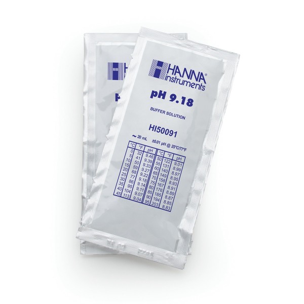 Hanna Pufferlösung HI5009 pH 9,18 Portionsbeutel