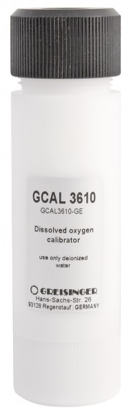 Kalibrierflasche GCAL 3610 f. Gelöst-Sauerstoffsensoren