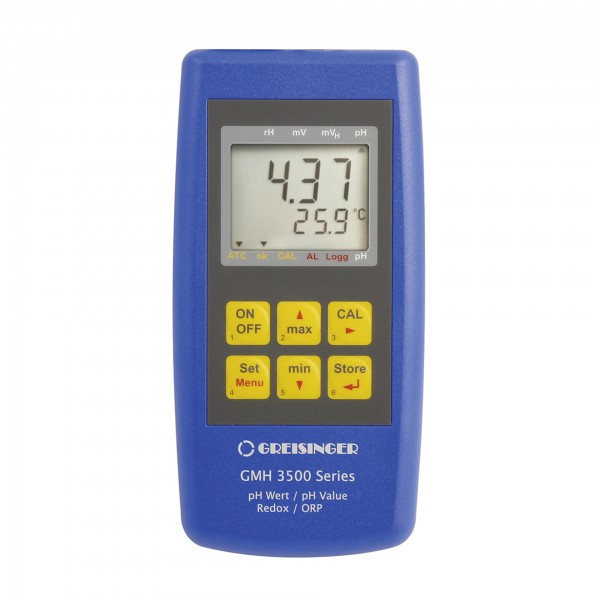 Greisinger pH-/Redox-/Temperatur-Messgerät GMH 3531