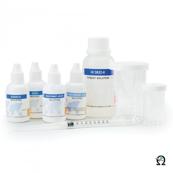 Testkit HI3822 für Sulfit 0-20; 0-200 mg/l (ppm) 110 Tests