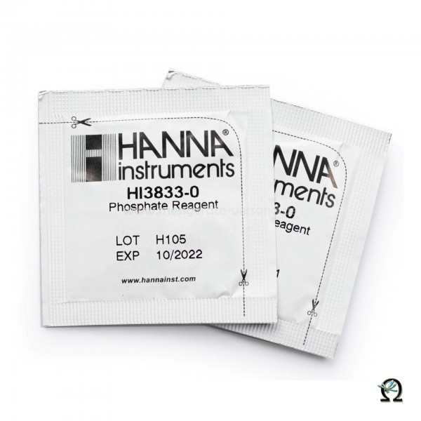 Hanna Reagenzien HI3833-050 für Testkit HI3833 für Phosphat 0-5 mg/l (ppm) 50 Tests