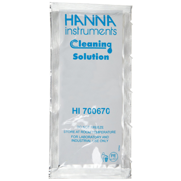 Hanna Elektrodenreinigungslösung HI700670P - Anwendung Salzablagerungen - 25x Portionsbeutel