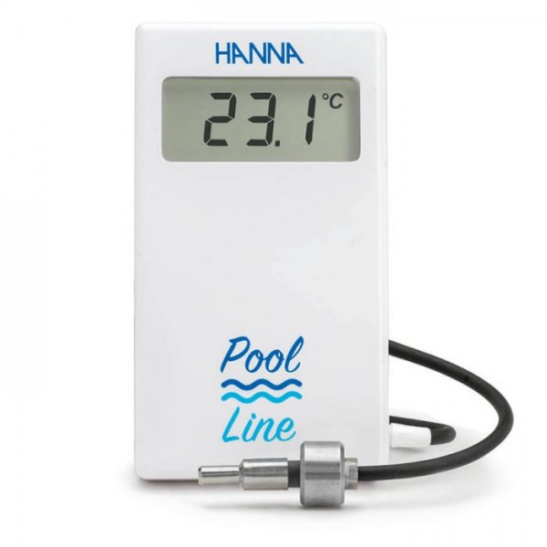 Hanna Pool Line digitales Thermometer Checktemp Dip HI985394 für den Einsatz im Poolbereich