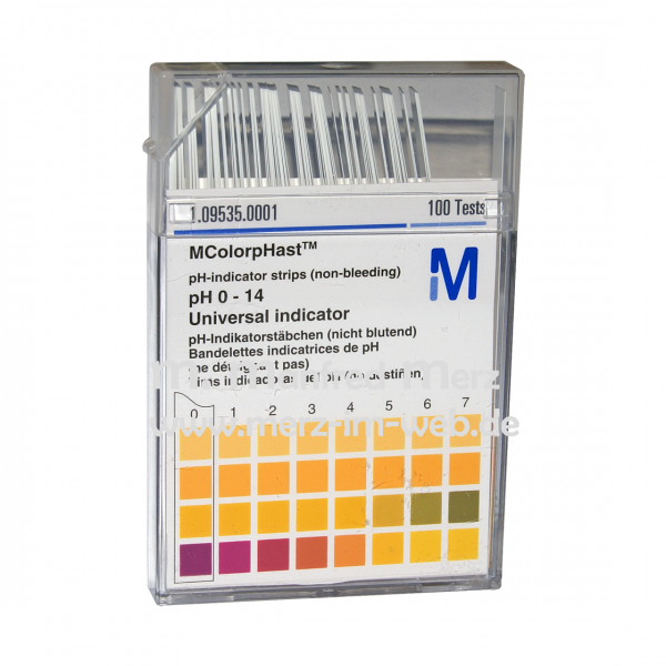 MColorpHast pH-Indikatorstäbchen pH 0-14,0 100 Stück