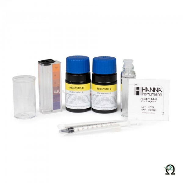 Hanna Testkit HI3854 Zink (0,0-3,0 mg/l) 100 Tests