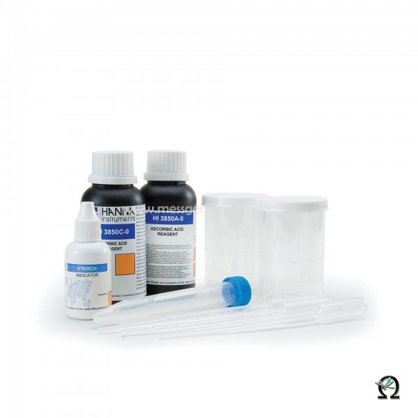 Hanna Testkit HI3850 Ascorbinsäure (10-200 mg/l) 100 Tests