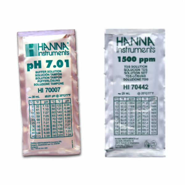 Hanna Kalibrierkit pH 7,01 und 1.500 ppm (mg/l)